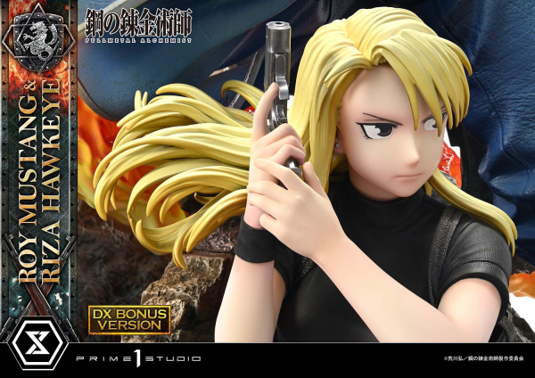 Prime 1 Studio Concept Masterline Fullmetal Alchemist Roy Mustang & Riza Hawkeye DX Bonus Version | 4580708049595