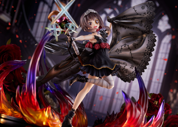 FURYU Corporation God's Blessing on This Wonderful World Megumin the Black Rose Dress ver. 1/7 Scale Figure