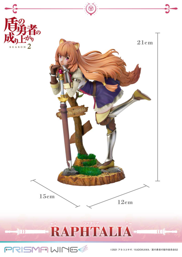 RISING OF SHIELD HERO 2 PRISMA WING RAPHTALIA 1/7 PVC FIG