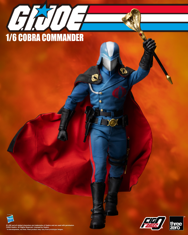 threezero G.I. Joe - FigZero 1/6 Cobra Commander(4895250803558)(4895250803558)