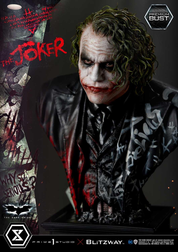 Prime 1 Studio Premium Bust The Dark Knight (Film) The Joker | 4580708034096