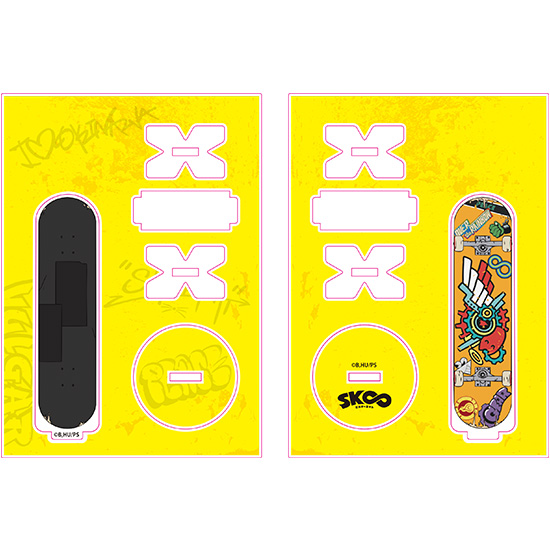 ORANGE ROUGE SK8 the Infinity Acrylic Stand Reki