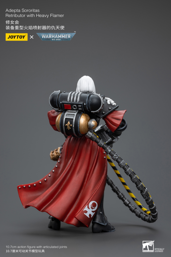 Joy Toy Adepta Sororitas Retributor with Heavy Flamer