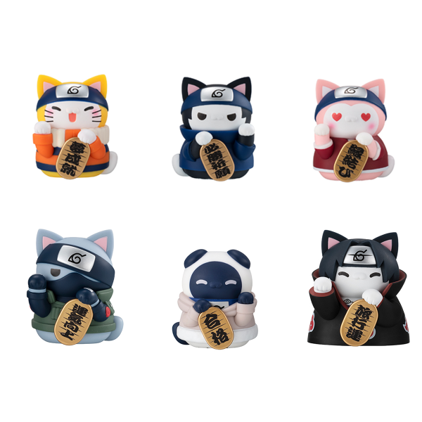 MegaHouse MEGA CAT PROJECT NARUTO Nyaruto Beckoning cat FORTUNE One more time