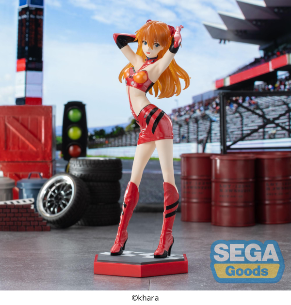 SEGA Luminasta Evangelion Racing "Asuka Shikinami Langley - PIT WALK"