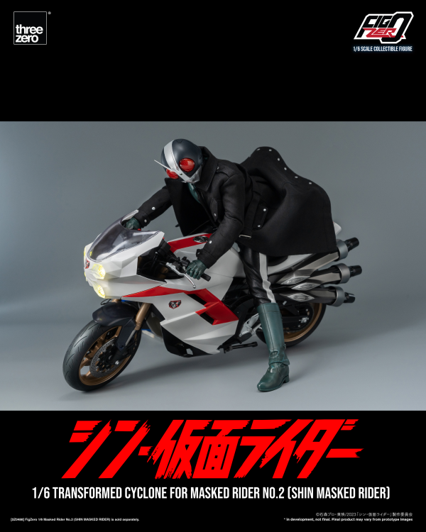 Three Zero FigZero 1/6 Transformed Cyclone for Masked Rider No.2 (SHIN MASKED RIDER)