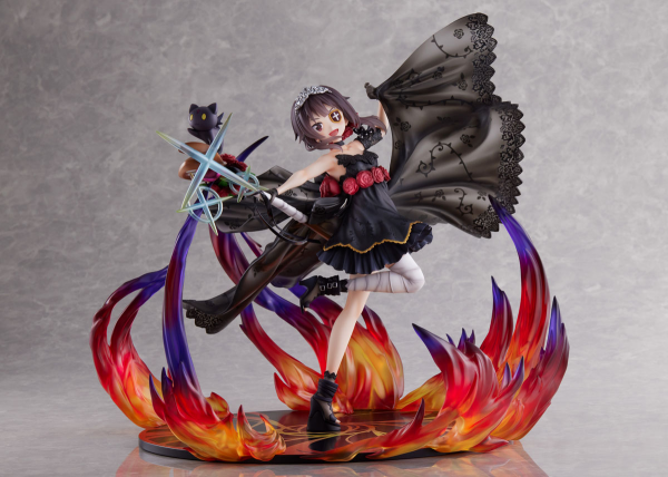 FURYU Corporation God's Blessing on This Wonderful World Megumin the Black Rose Dress ver. 1/7 Scale Figure