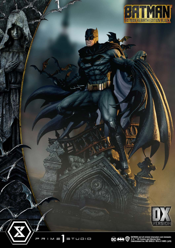 Prime 1 Studio Ultimate Premium Masterline Batman (Comics) Batman Rebirth Edition (Black) Deluxe Version | 4580708049793