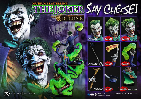 Prime 1 Studio Museum Masterline Batman (Comics) The Joker - Say Cheese DX Bonus Version | 4580708035123