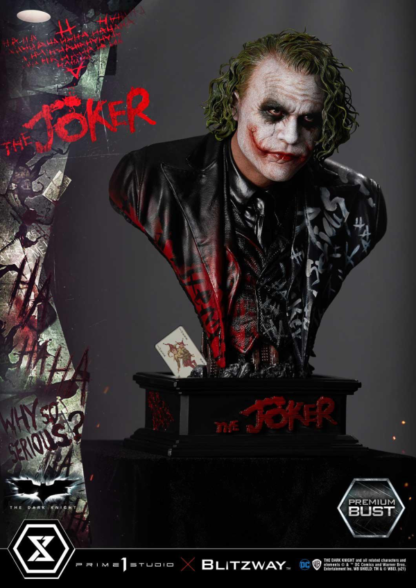 Prime 1 Studio Premium Bust The Dark Knight (Film) The Joker | 4580708034096