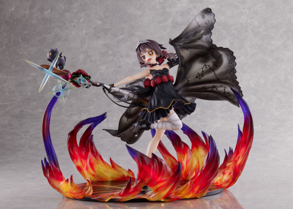 FURYU Corporation God's Blessing on This Wonderful World Megumin the Black Rose Dress ver. 1/7 Scale Figure