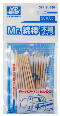 GSI Creos MR.COTTON SWAB WOODEN STICK TYPE