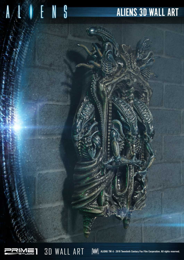 Prime 1 Studio 3D Wall Art Aliens (Film) Aliens 3D Wall Art(4562471908224)(4562471908224)