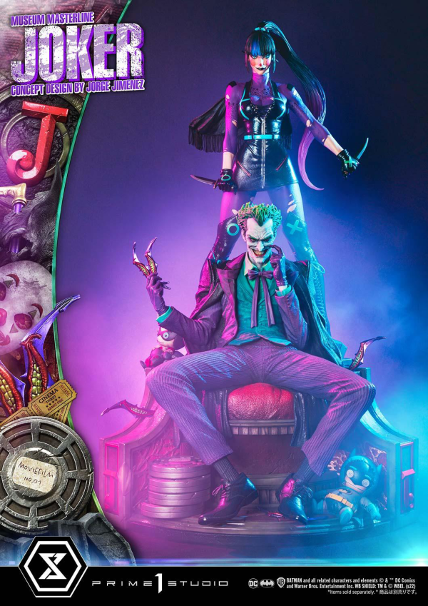 Prime 1 Studio Museum Masterline Batman (Comics) The Joker (Concept Design by Jorge Jimenez) DX Bonus Version | 4580708041216