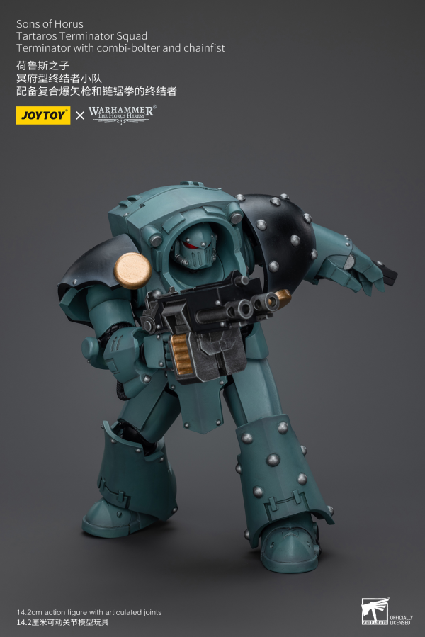 Joy Toy Sons Of Horus Tartaros Terminator Squad Terminator With Combi-Bolter And Chainfist | 6973130377271