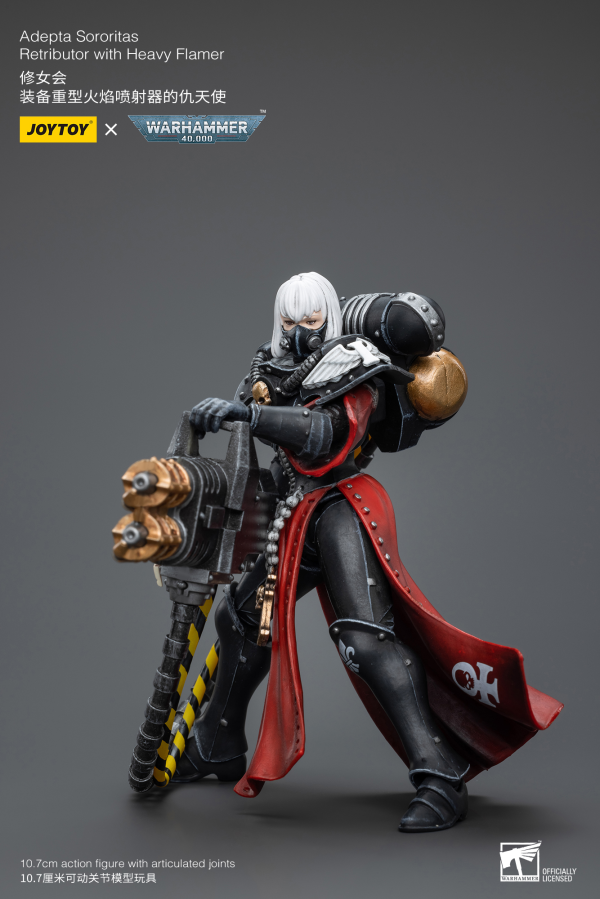 Joy Toy Adepta Sororitas Retributor with Heavy Flamer