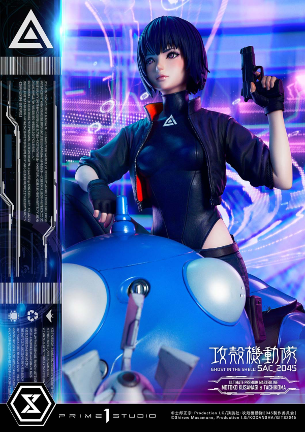 Prime 1 Studio Ultimate Premium Masterline Ghost in the Shell: SAC_2045 Motoko Kusanagi & Tachikoma Bonus Version(4580708037660)(4580708037660)