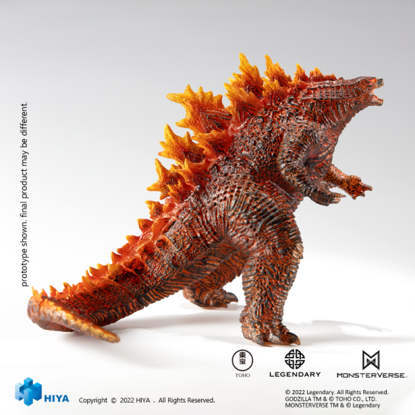 HIYA Toys STYLIST SERIES Series: "GODZILLA: KING OF THE MONSTERS" - Burning Godzilla New Year Exclusive