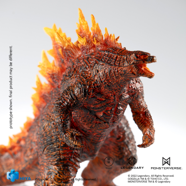 HIYA Toys STYLIST SERIES Series: "GODZILLA: KING OF THE MONSTERS" - Burning Godzilla New Year Exclusive