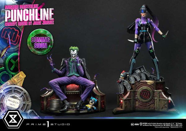 Prime 1 Studio Museum Masterline Batman (Comics) Punchline (Concept Design by Jorge Jimenez) Deluxe Version | 4580708040493