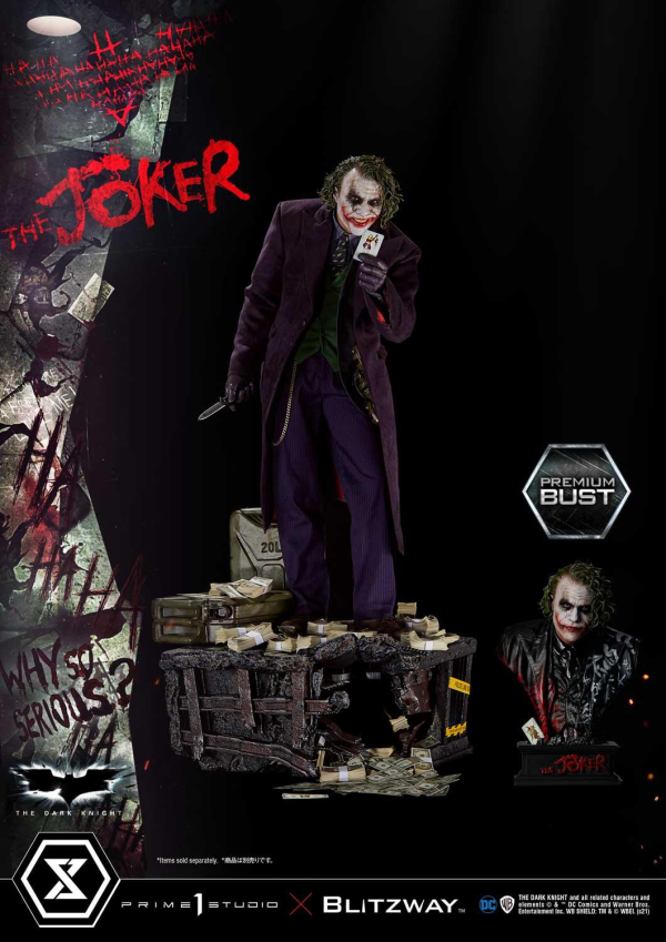 Prime 1 Studio Premium Bust The Dark Knight (Film) The Joker | 4580708034096