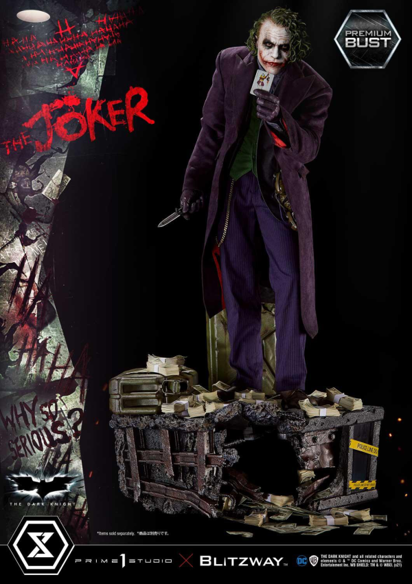 Prime 1 Studio Premium Bust The Dark Knight (Film) The Joker | 4580708034096