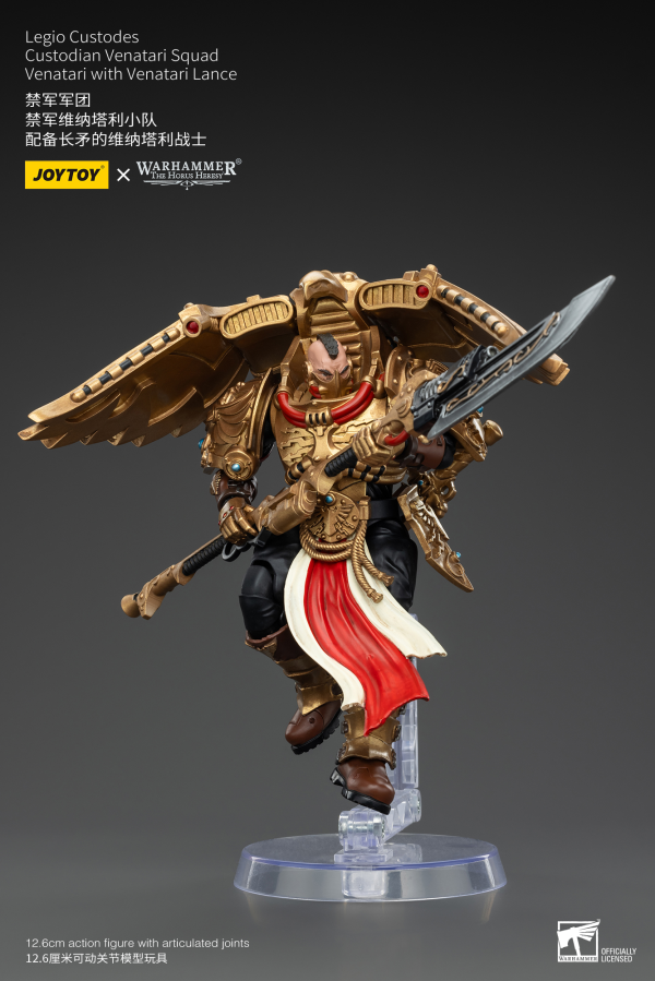 JOYTOY Legio Custodes Custodian Venatari Squad Venatari with Venatari Lance(6927054400799)(6927054400799)