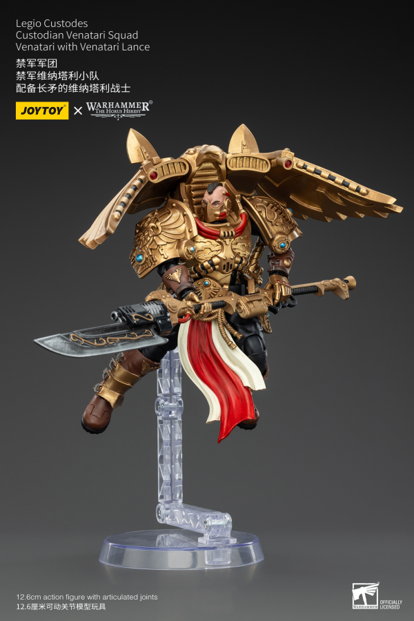 JOYTOY Legio Custodes Custodian Venatari Squad Venatari with Venatari Lance(6927054400799)(6927054400799)