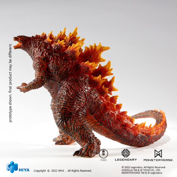 HIYA Toys STYLIST SERIES Series: "GODZILLA: KING OF THE MONSTERS" - Burning Godzilla New Year Exclusive