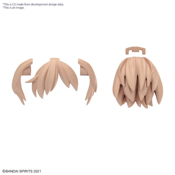 BANDAI Hobby 30MS OPTION HAIR STYLE PARTS Vol.10 ALL 4 TYPES