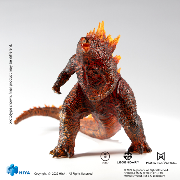 HIYA Toys STYLIST SERIES Series: "GODZILLA: KING OF THE MONSTERS" - Burning Godzilla New Year Exclusive