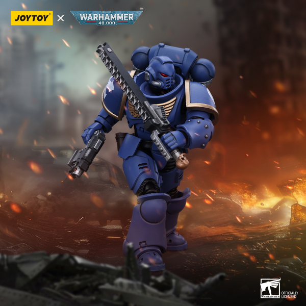 JOYTOY Space Marines Ultramarines Outriders Brother Catonus(6973130372825)(6973130372825)