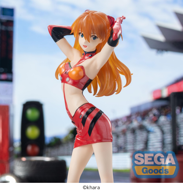 SEGA Luminasta Evangelion Racing "Asuka Shikinami Langley - PIT WALK"