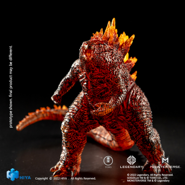 HIYA Toys STYLIST SERIES Series: "GODZILLA: KING OF THE MONSTERS" - Burning Godzilla New Year Exclusive