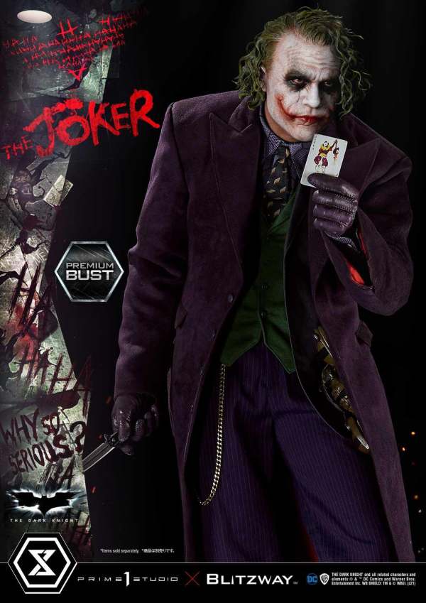 Prime 1 Studio Premium Bust The Dark Knight (Film) The Joker | 4580708034096