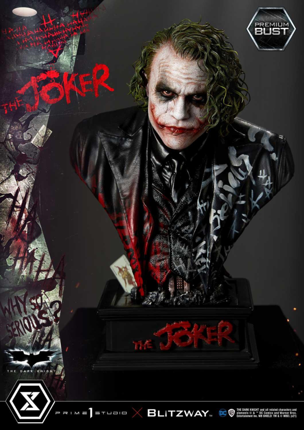 Prime 1 Studio Premium Bust The Dark Knight (Film) The Joker | 4580708034096