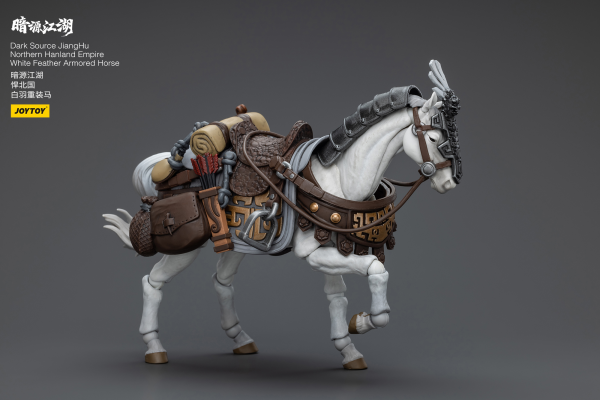 Joy Toy Dark Source JiangHu Northern Hanland Empire White Feather Armored Horse | 6973130376045