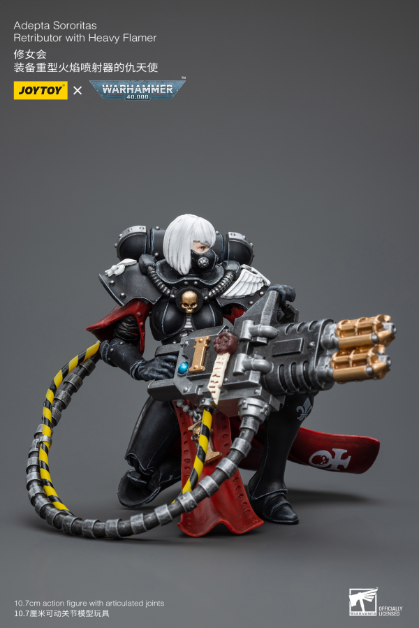 Joy Toy Adepta Sororitas Retributor with Heavy Flamer