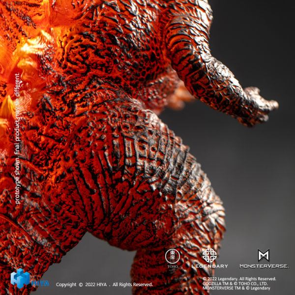 HIYA Toys STYLIST SERIES Series: "GODZILLA: KING OF THE MONSTERS" - Burning Godzilla New Year Exclusive