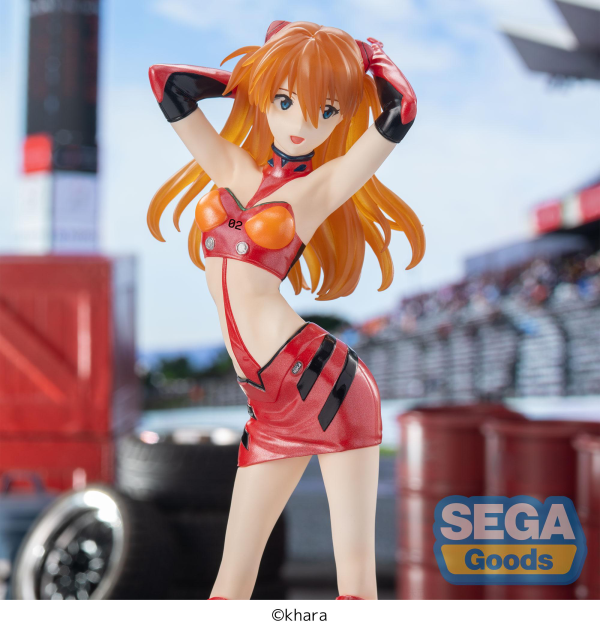 SEGA Luminasta Evangelion Racing "Asuka Shikinami Langley - PIT WALK"