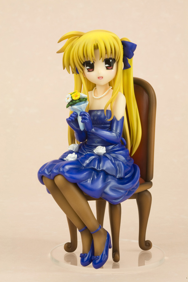 KOTOBUKIYA Ani Statue - Magical Girl Lyrical Nanoha - Nanoha Takamachi & Fate Testarossa Dress Ver