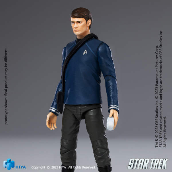 HIYA Toys Exquisite Mini Series 1/18 Scale STAR TREK 2009 McCoy Action Figure