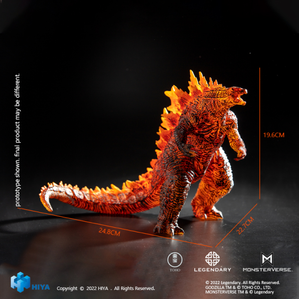 HIYA Toys STYLIST SERIES Series: "GODZILLA: KING OF THE MONSTERS" - Burning Godzilla New Year Exclusive