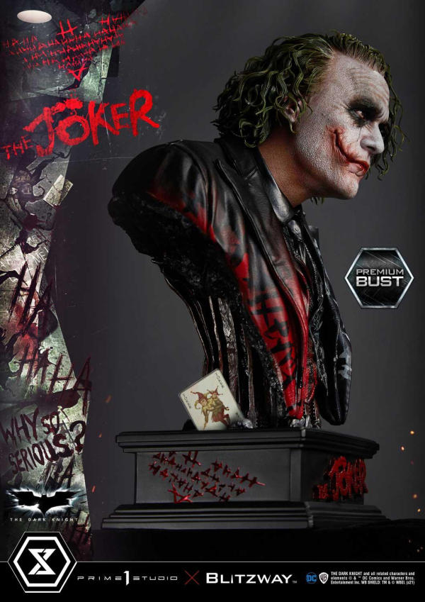 Prime 1 Studio Premium Bust The Dark Knight (Film) The Joker | 4580708034096