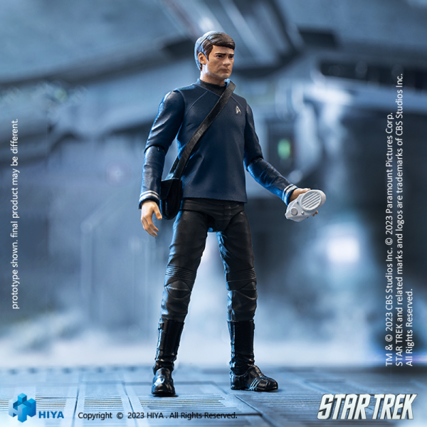 HIYA Toys Exquisite Mini Series 1/18 Scale STAR TREK 2009 McCoy Action Figure