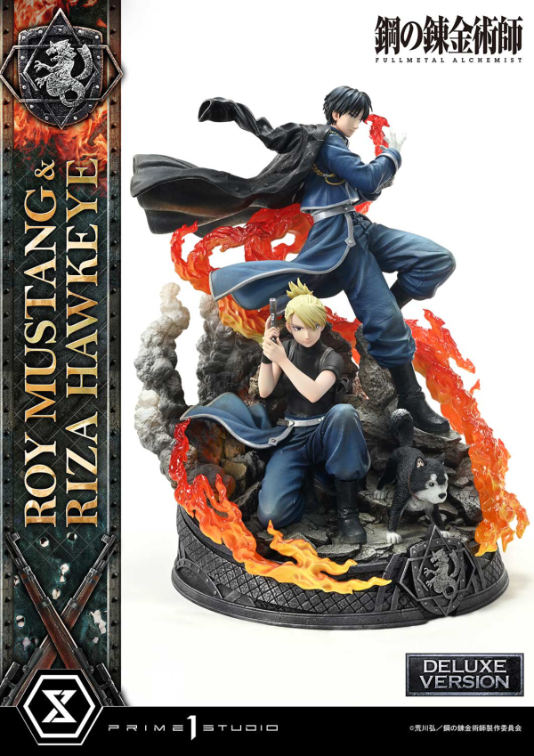 Prime 1 Studio Concept Masterline Fullmetal Alchemist Roy Mustang & Riza Hawkeye DX Bonus Version | 4580708049595