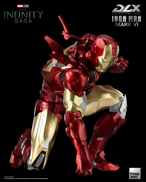 Three Zero Marvel Studios: The Infinity Saga: DLX Iron Man Mark 6