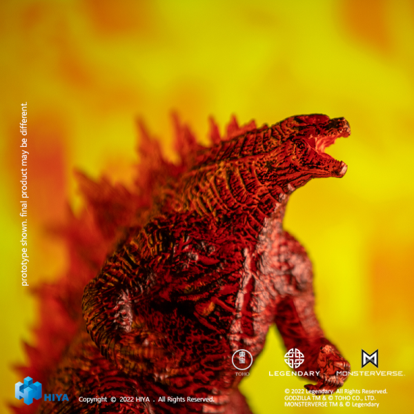 HIYA Toys STYLIST SERIES Series: "GODZILLA: KING OF THE MONSTERS" - Burning Godzilla New Year Exclusive