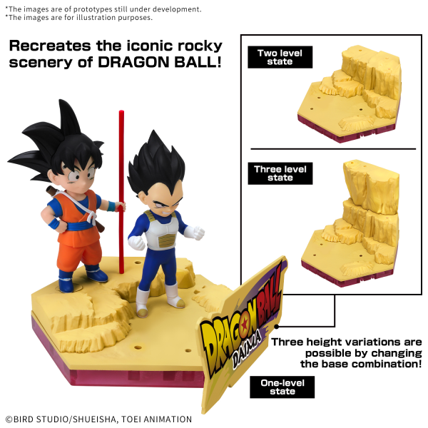 BANDAI HOBBY DRAGON BALL DAIMA MODEL KIT SON GOKU (MINI) & VEGETA (MINI) | 4573102683861