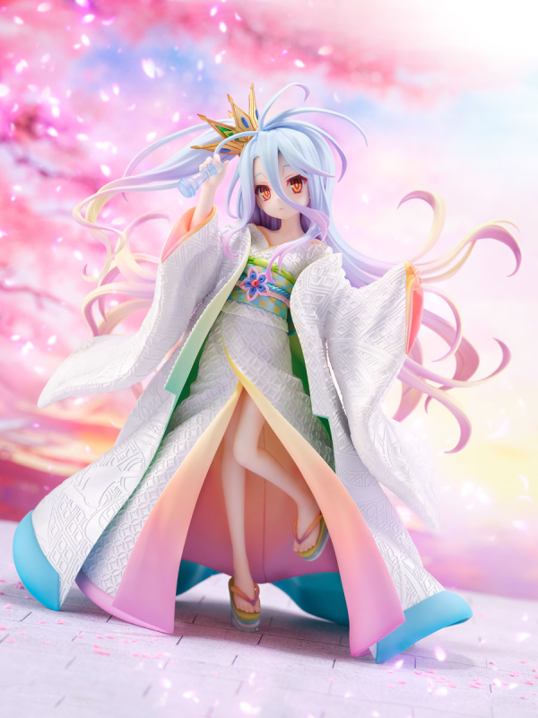 FURYU Corporation NO GAME NO LIFE Shiro -Shiromuku- 1/7 Scale Figure